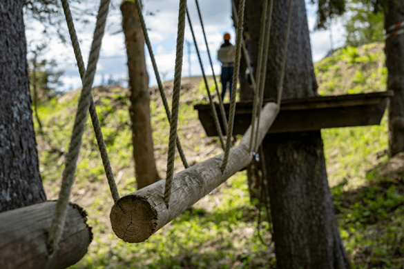 Combo gagnant 1 : Accrobranche et luge 4 saisons